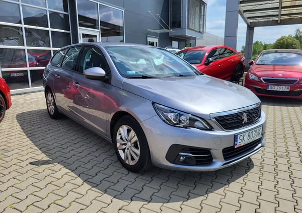 Peugeot 308 cena 68900 przebieg: 34500, rok produkcji 2020 z Mirosławiec małe 67